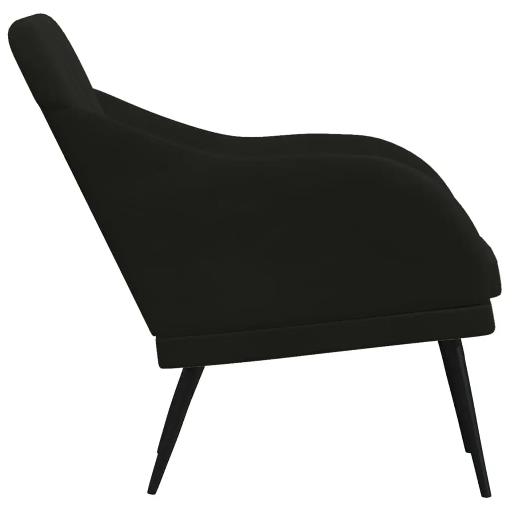 Armchair Black 63x76x80 cm Velvet 351459