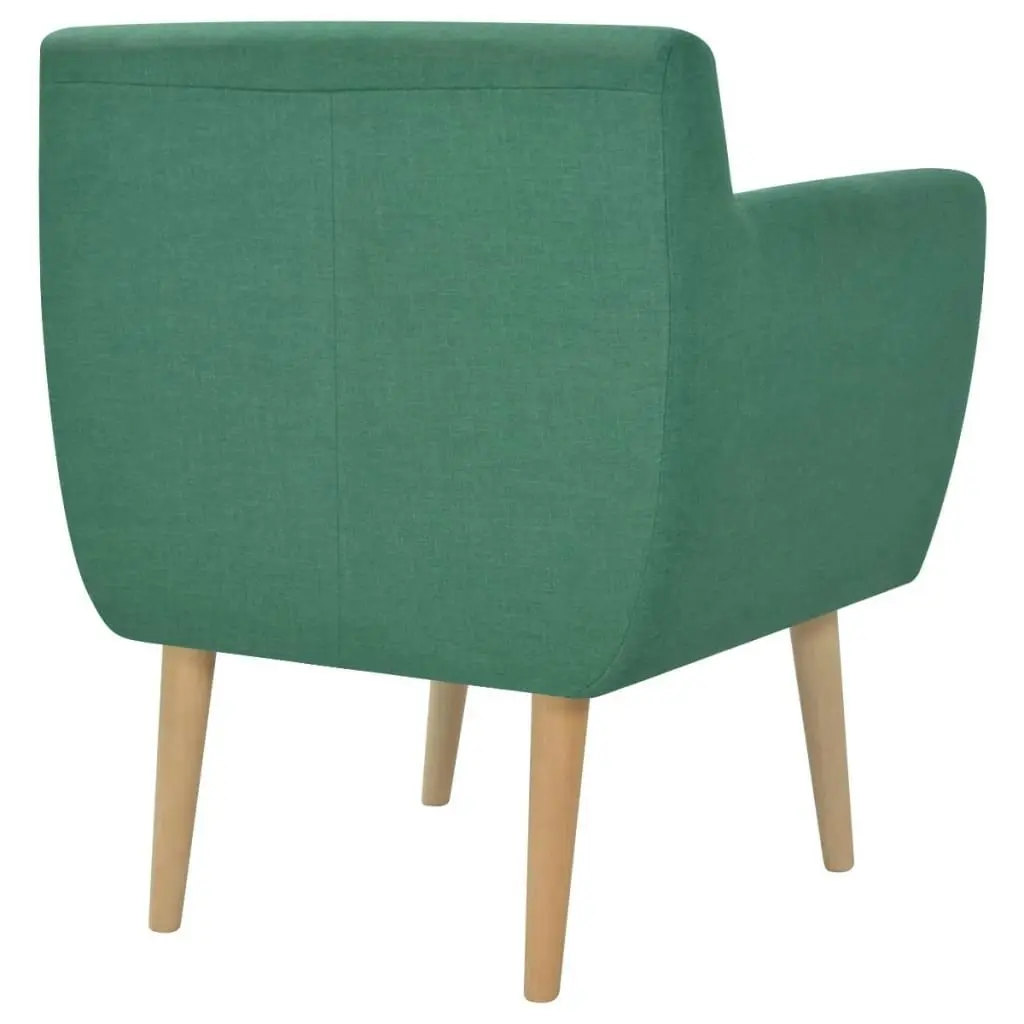 Armchair Green Fabric 244068