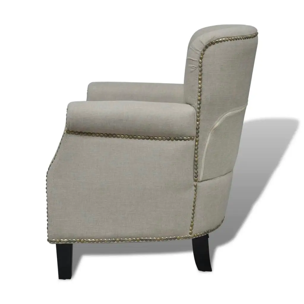 Armchair Grey Fabric 240584