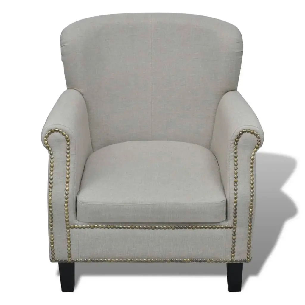 Armchair Grey Fabric 240584