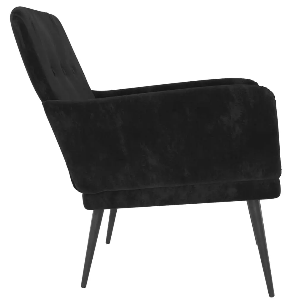 Armchair Black 62x79x79 cm Velvet 351409