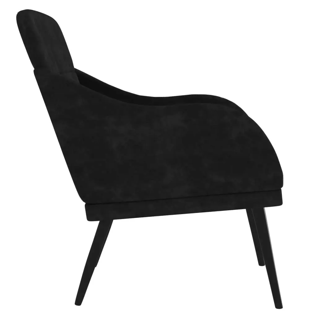 Armchair Black 63x76x80 cm Velvet 351440