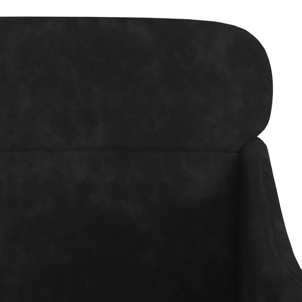 Armchair Black 63x76x80 cm Velvet 351440