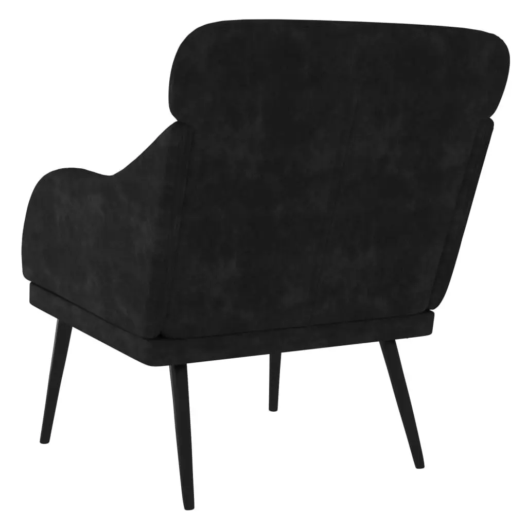 Armchair Black 63x76x80 cm Velvet 351440