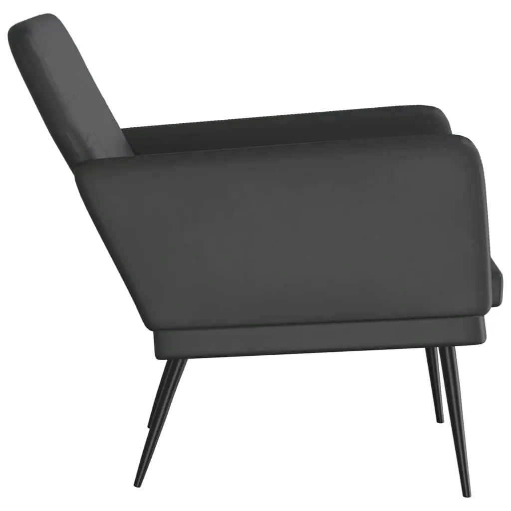 Armchair Black 61x78x80 cm Faux Leather 351392