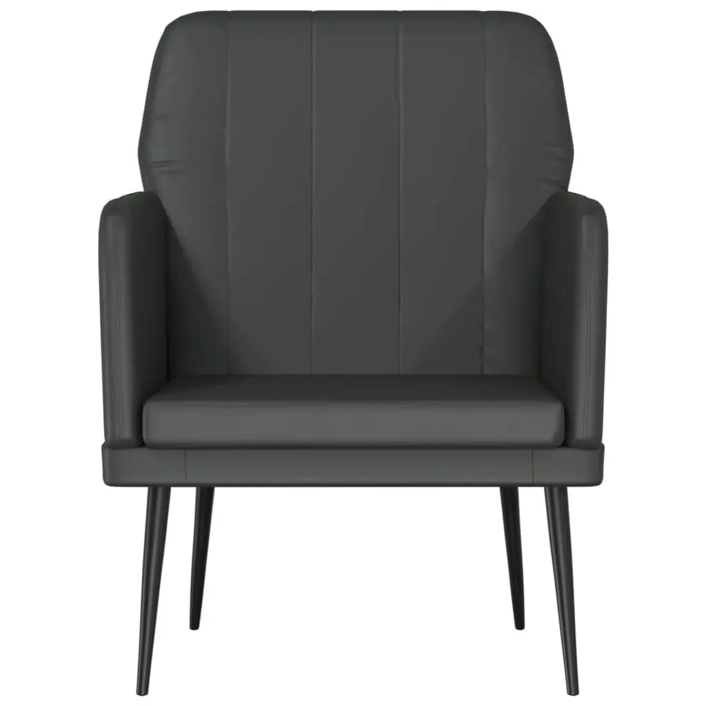 Armchair Black 61x78x80 cm Faux Leather 351392