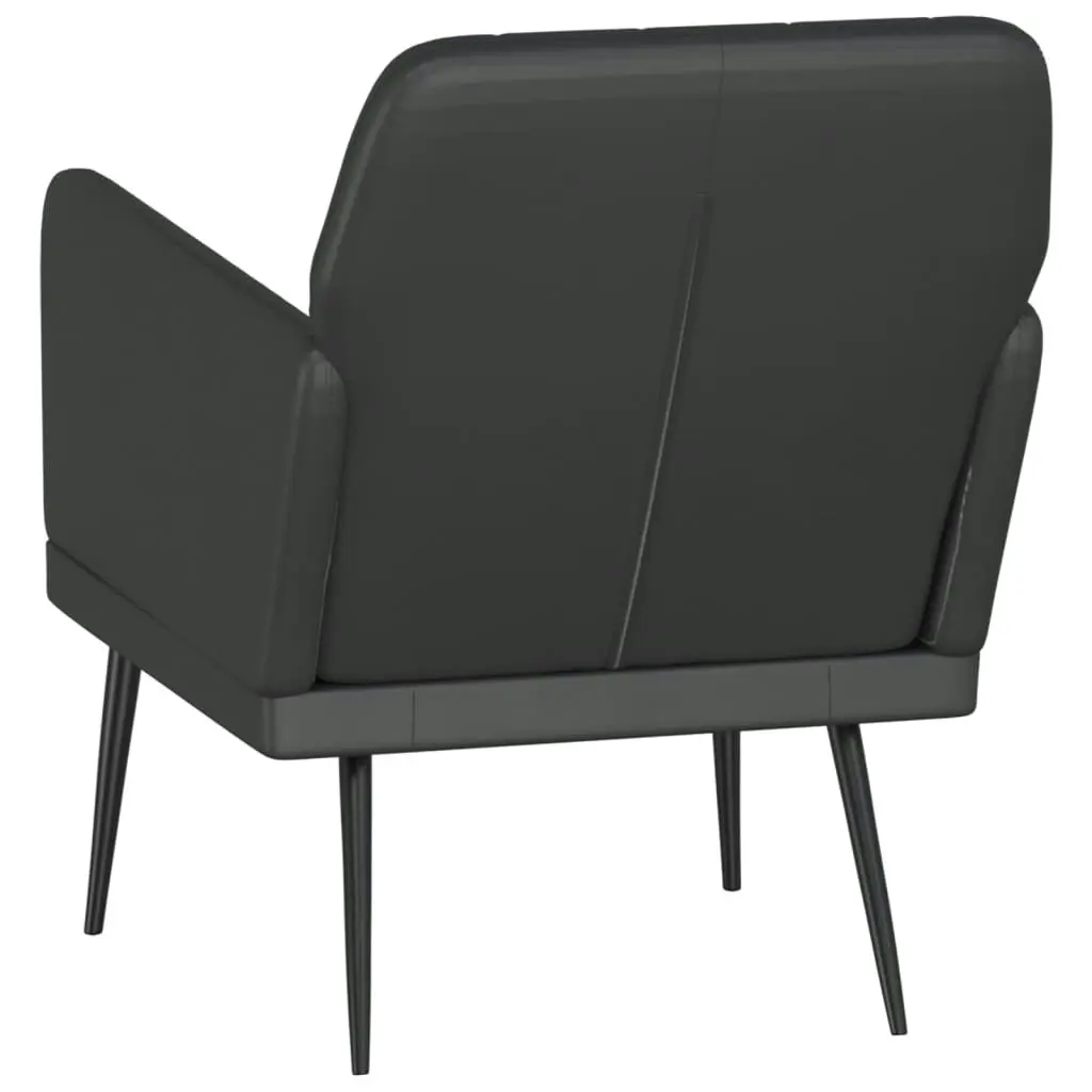 Armchair Black 61x78x80 cm Faux Leather 351392