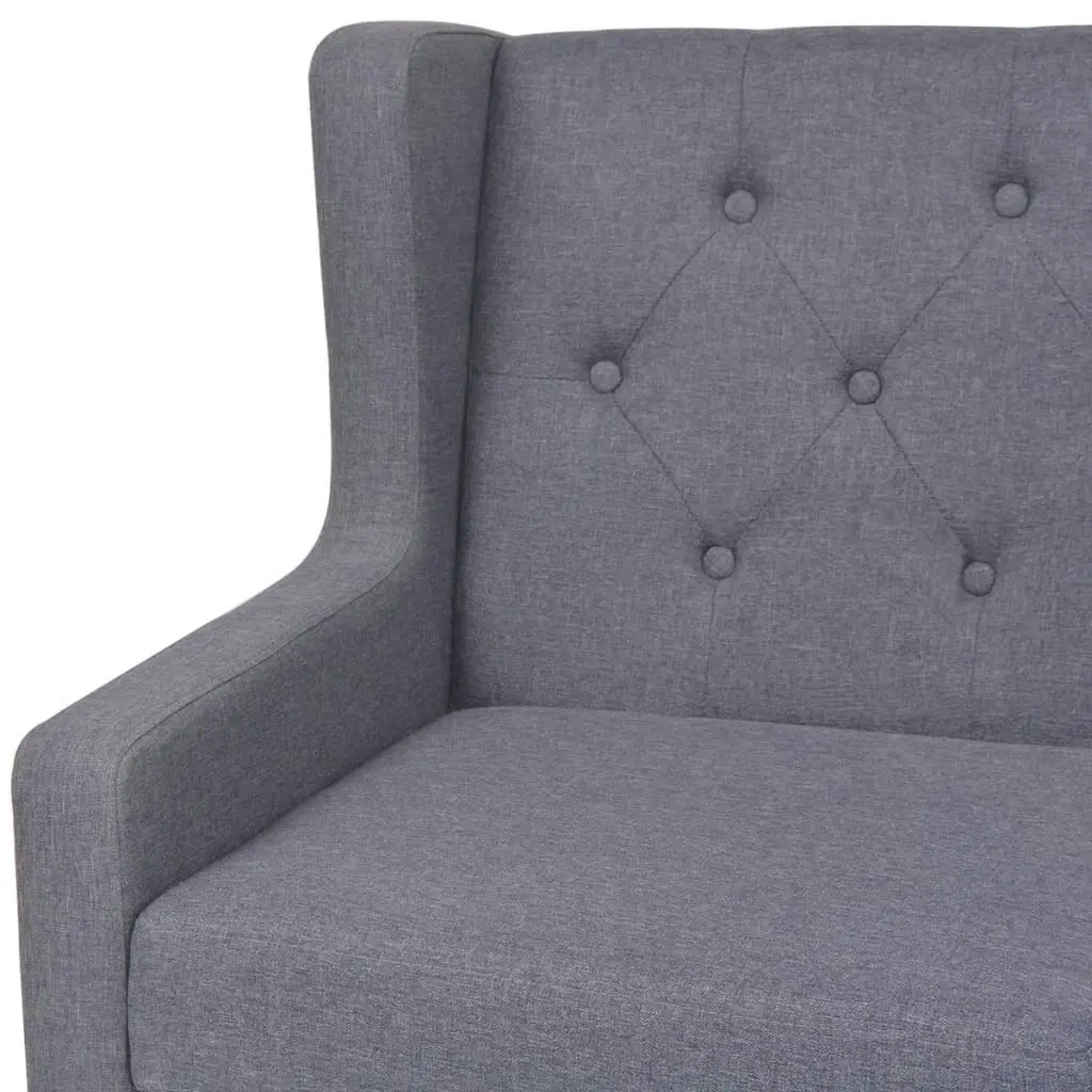 Armchair Grey Fabric 245452