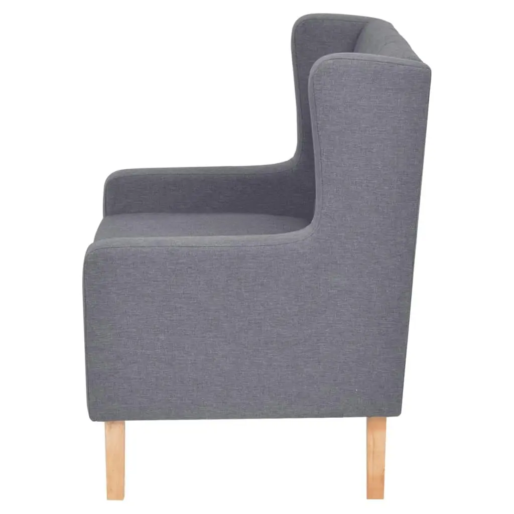 Armchair Grey Fabric 245452