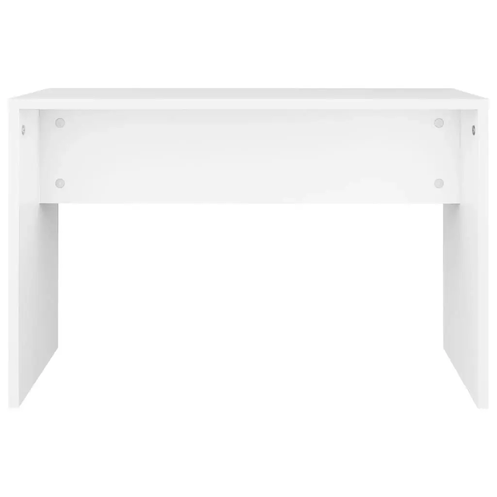 Dressing Stool White 70x35x45 cm Engineered Wood 802813