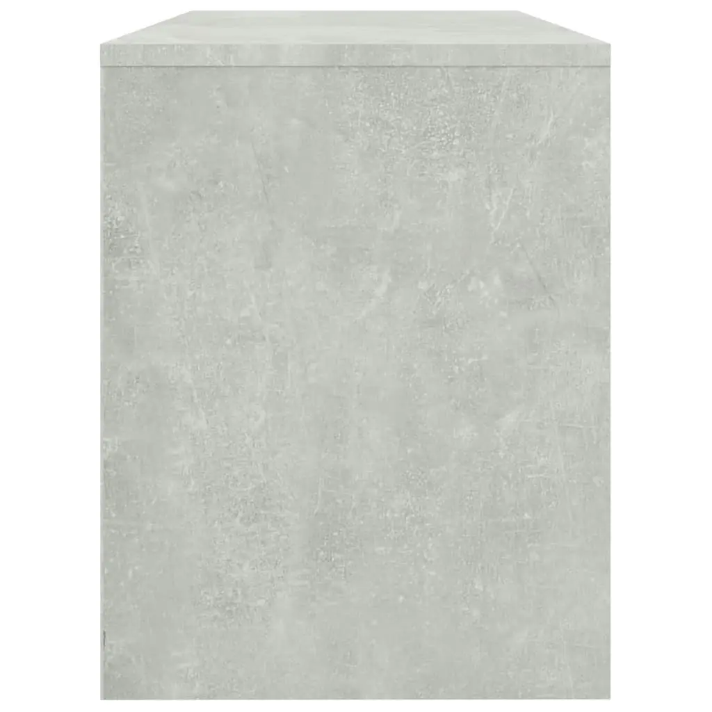 Dressing Stool Concrete Grey 70x35x45 cm Engineered Wood 802817