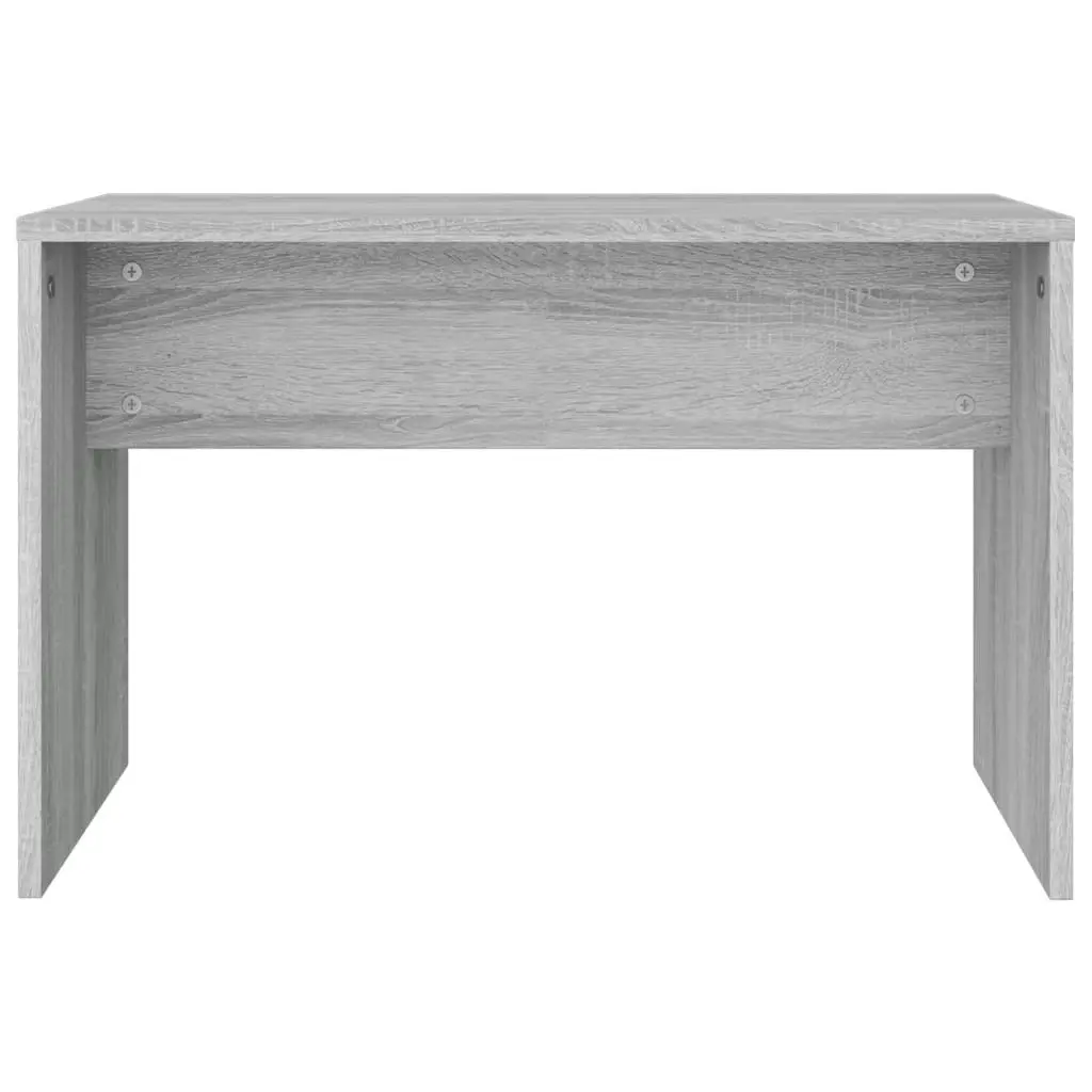 Dressing Stool Grey Sonoma 70x35x45 cm Engineered Wood 820524