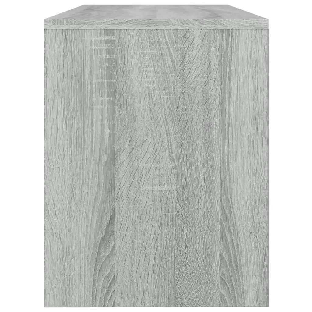 Dressing Stool Grey Sonoma 70x35x45 cm Engineered Wood 820524