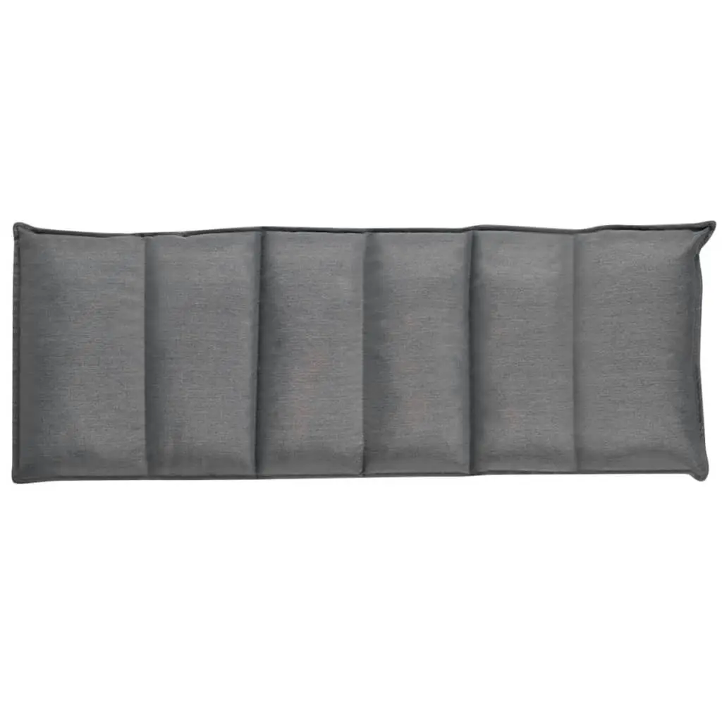 Folding Floor Longue Grey Fabric 325236