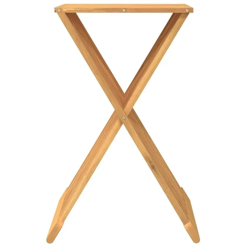 Folding Stool 40x32.5x70 cm Solid Wood Teak 316164