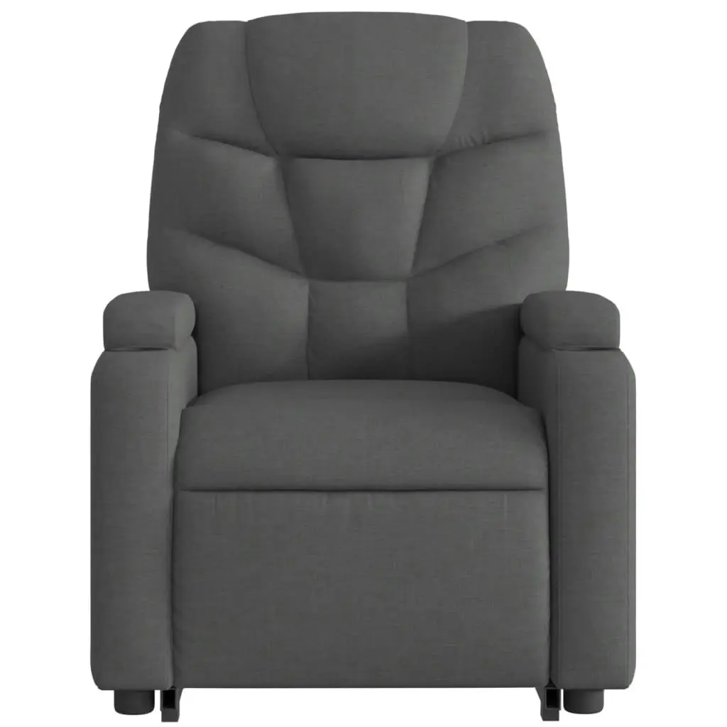 Electric Stand up Recliner Chair Dark Grey Fabric 3205633