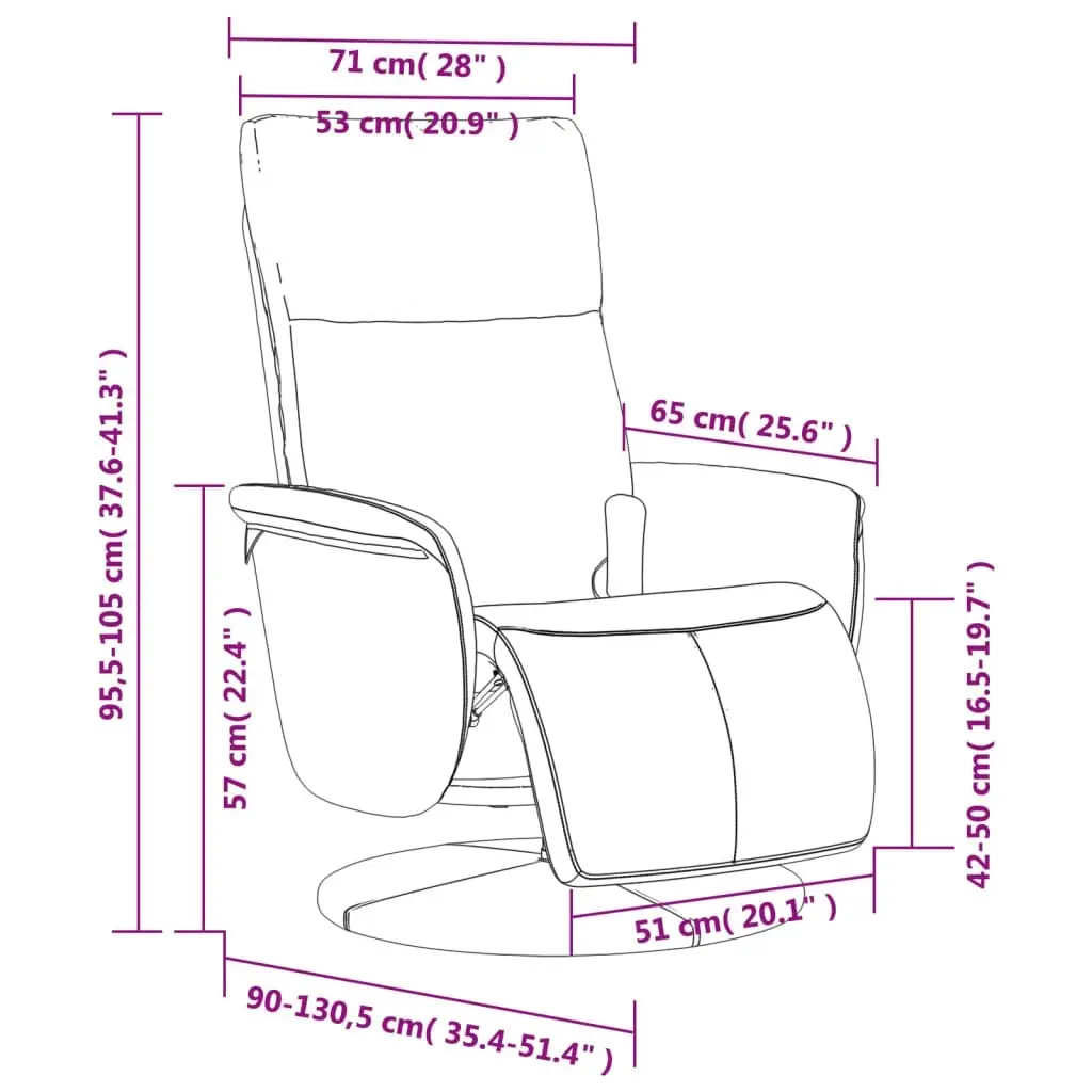 Massage Recliner Chair with Footrest Black Faux Leather 356557