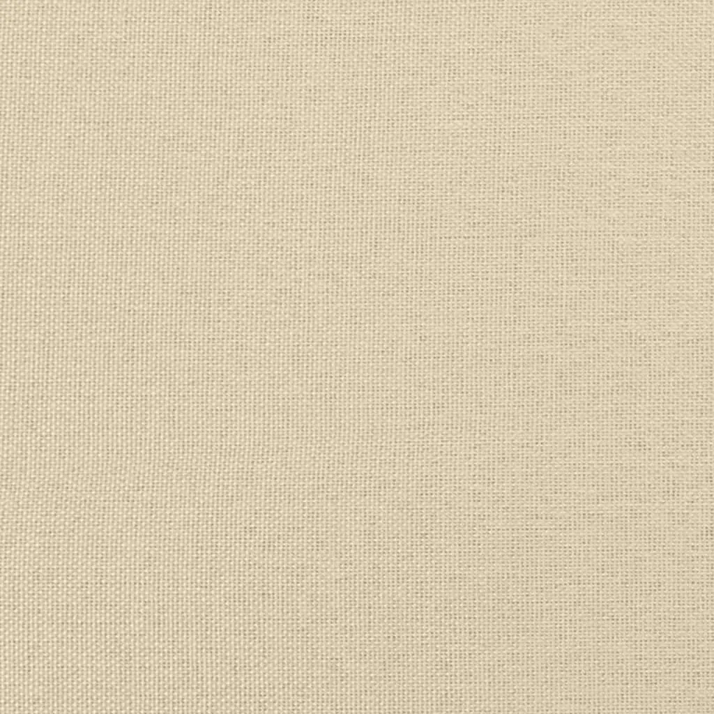 Massage Recliner Chair Cream Fabric 3205571