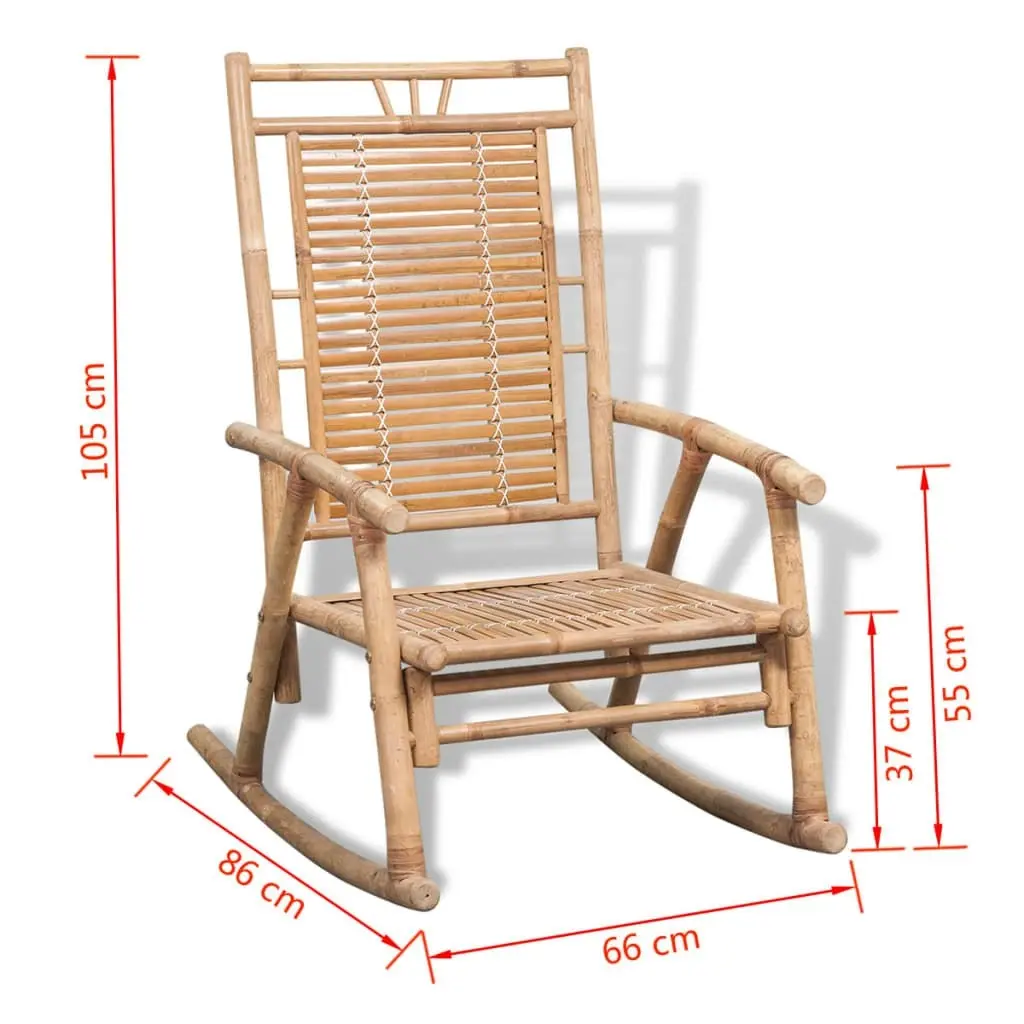 Rocking Chair Bamboo 41894