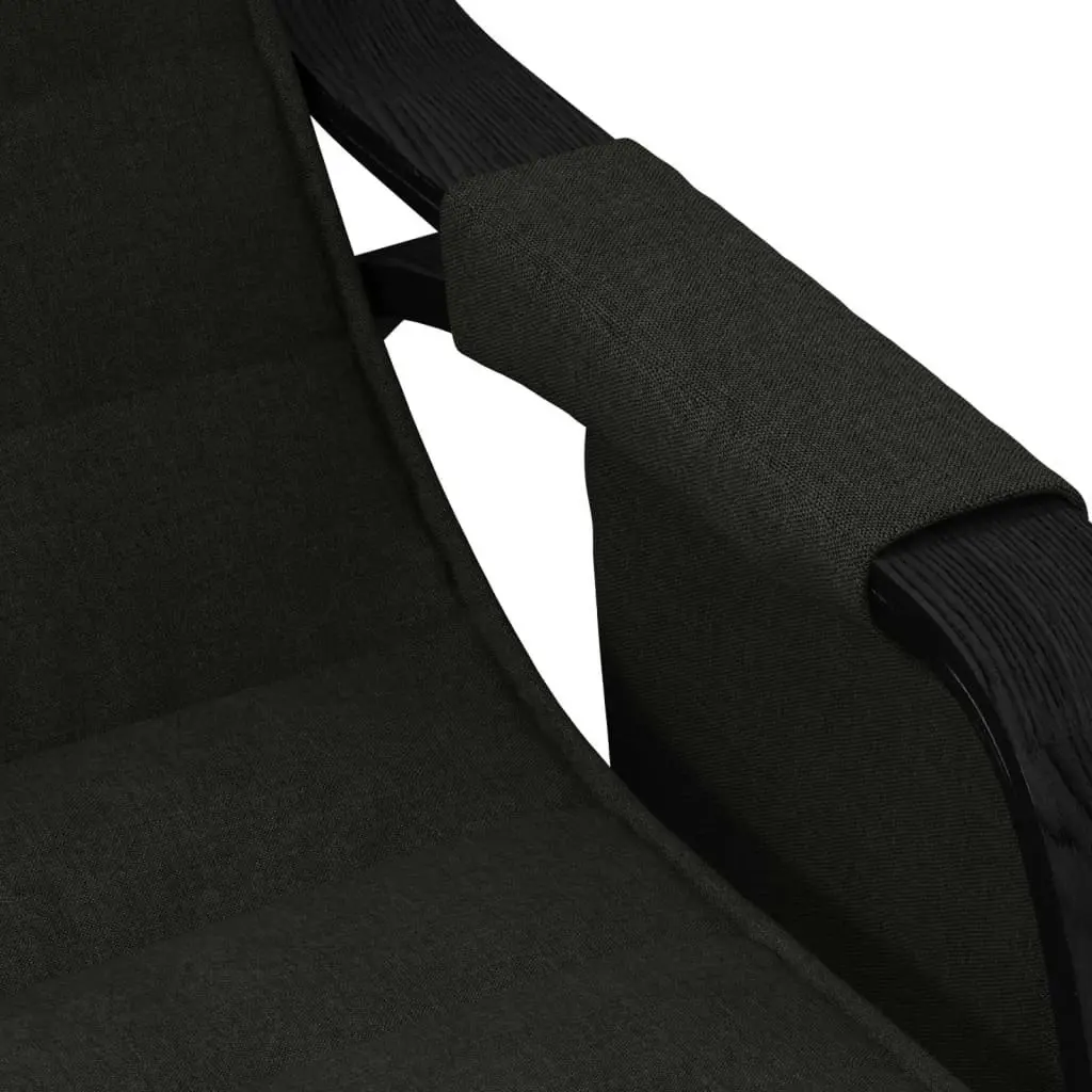 Rocking Chair Black Fabric 351080