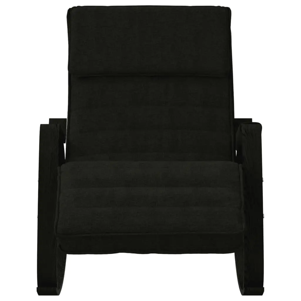 Rocking Chair Black Fabric 351080