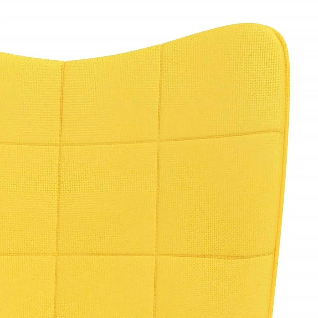 Rocking Chair Mustard Yellow Fabric 328014