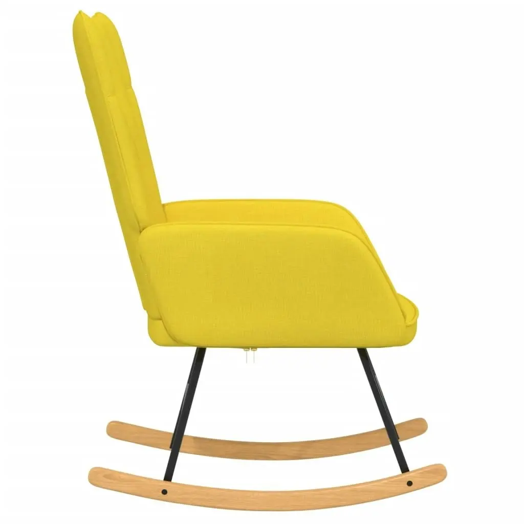 Rocking Chair Mustard Yellow Fabric 327618