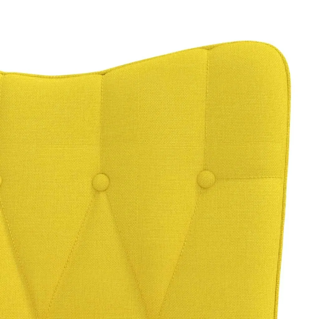 Rocking Chair Mustard Yellow Fabric 327618