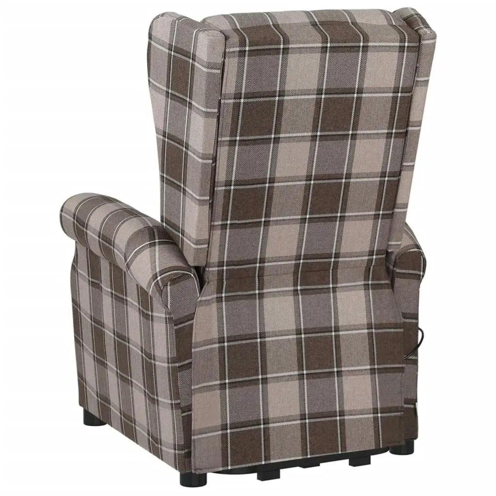 Stand up Chair Beige Fabric 329467