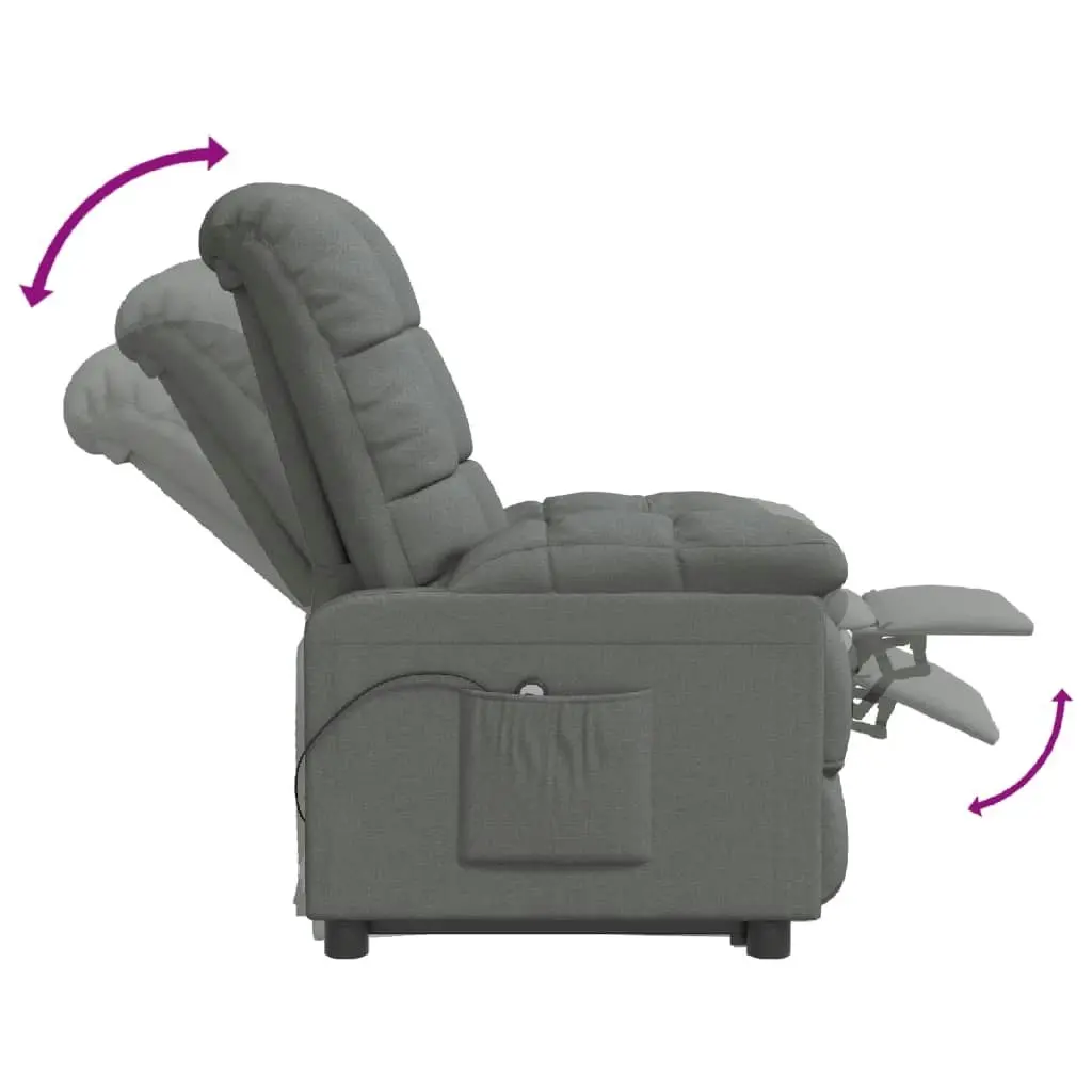 Stand up Chair Dark Grey Fabric 3152252