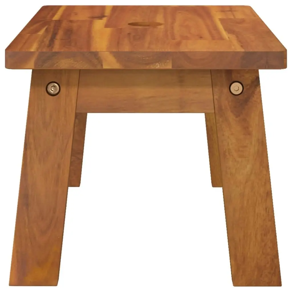 Step Stool 38x26x22 cm Solid Wood Acacia 153332