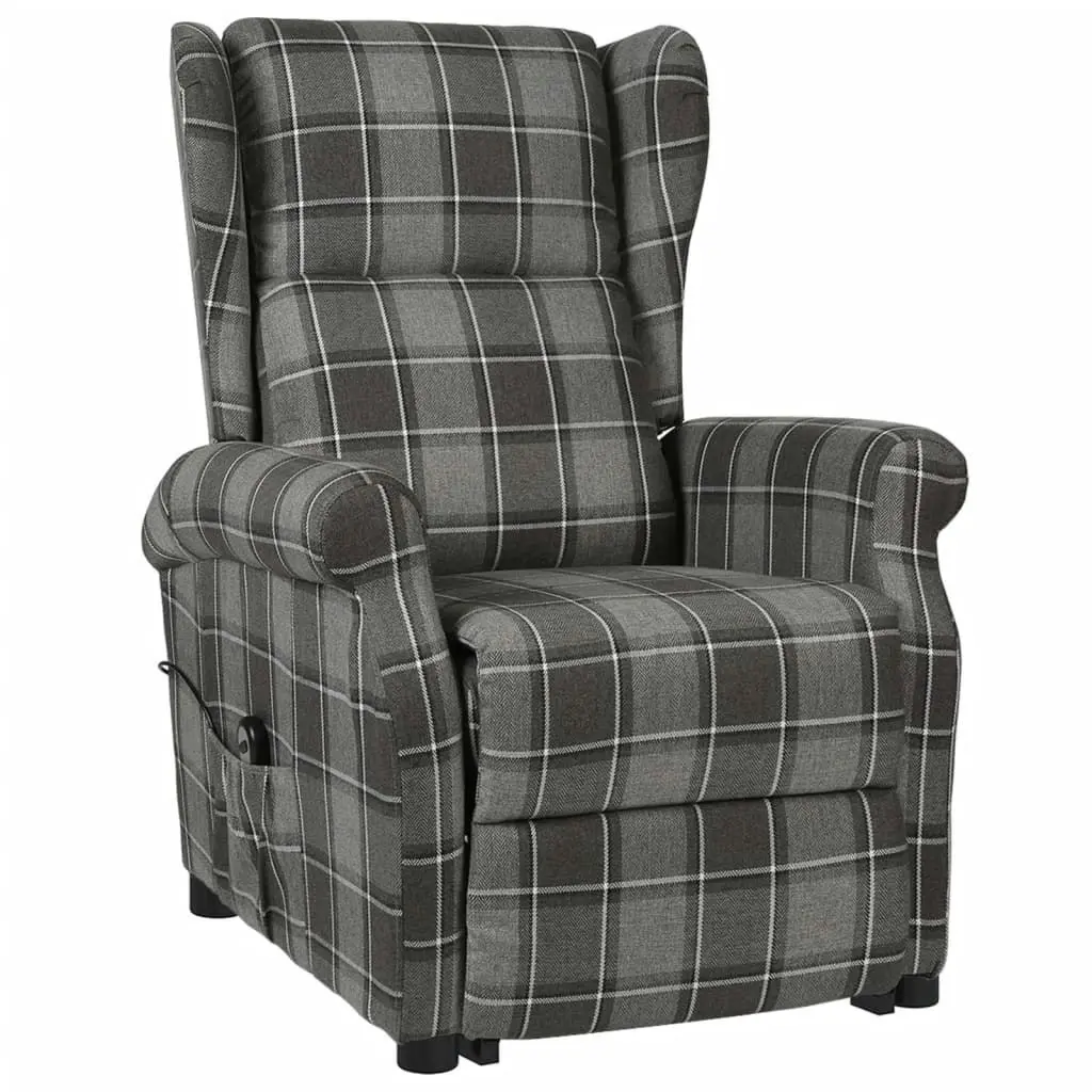 Stand up Chair Grey Fabric 329468