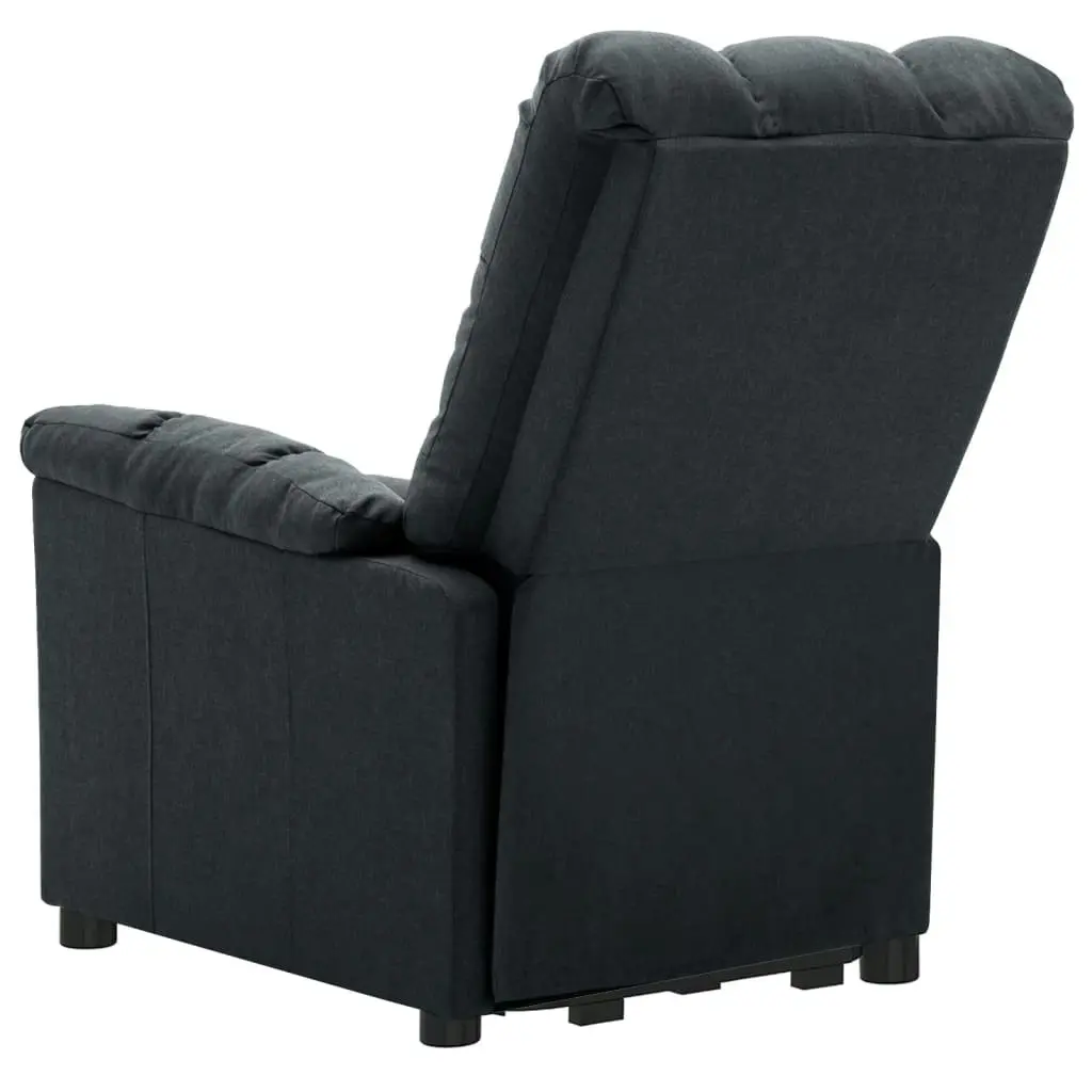 Stand up Massage Chair Dark Grey Fabric 3152264