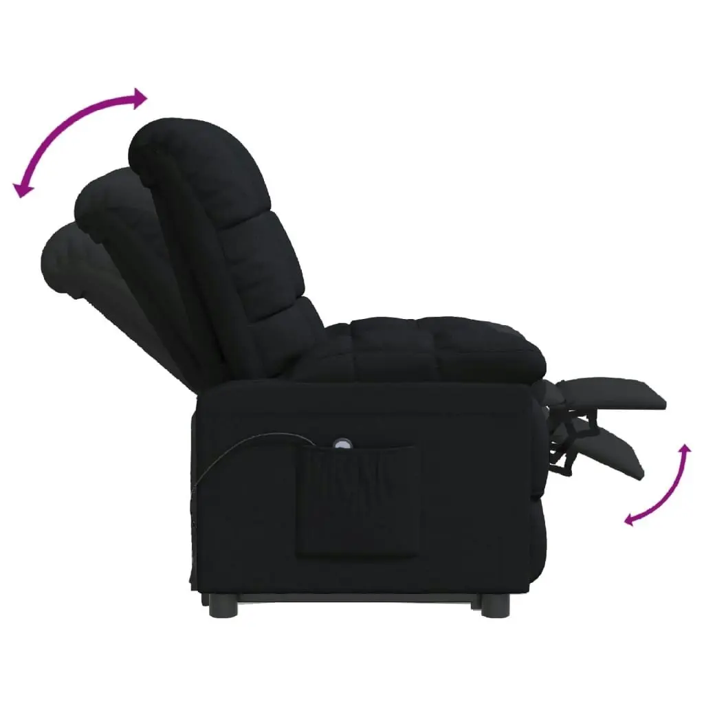 Stand up Chair Black Fabric 3152253