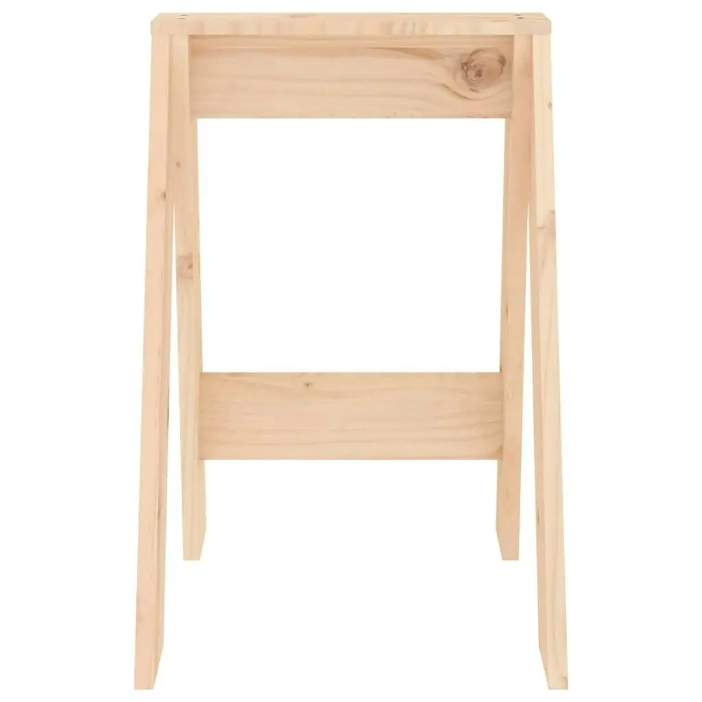 Stools 2 pcs 40x40x60 cm Solid Wood Pine 823664