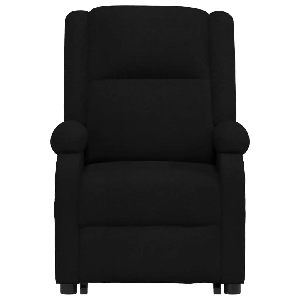 Stand up Massage Chair Black Fabric 3152329