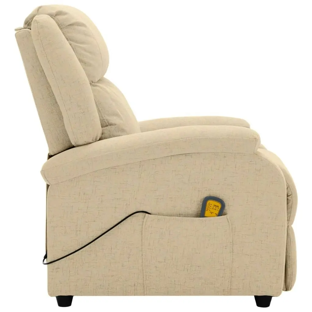 Massage Chair Cream Fabric 322463