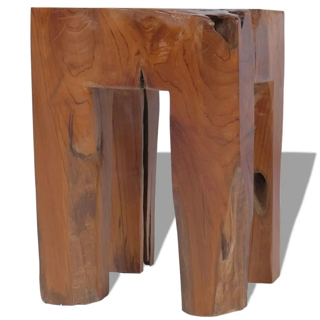 Stool Solid Teak Wood 243471