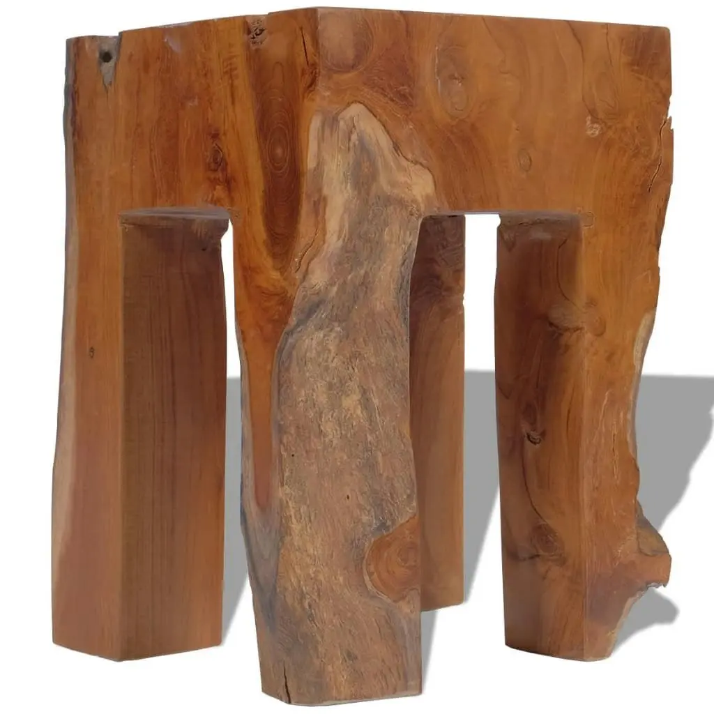 Stool Solid Teak Wood 243471