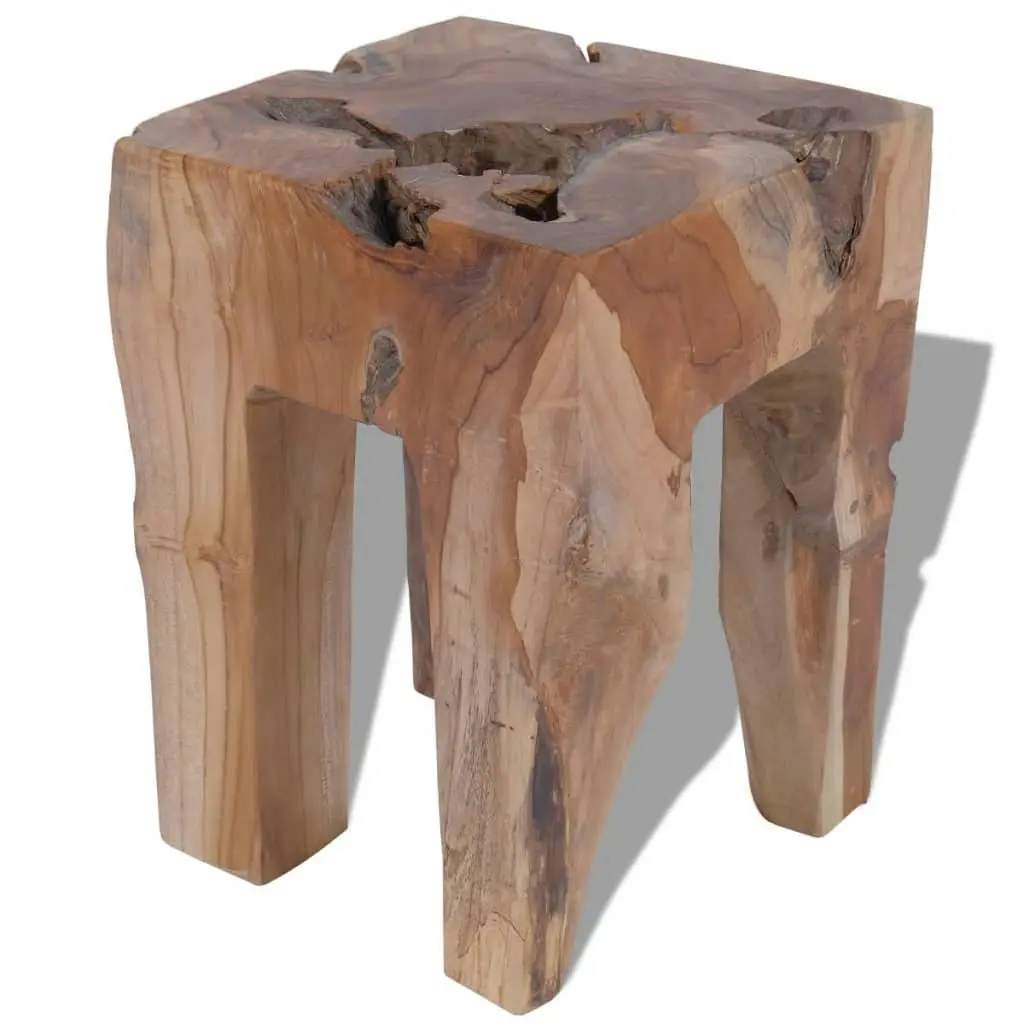 Stool Solid Teak Wood 243471