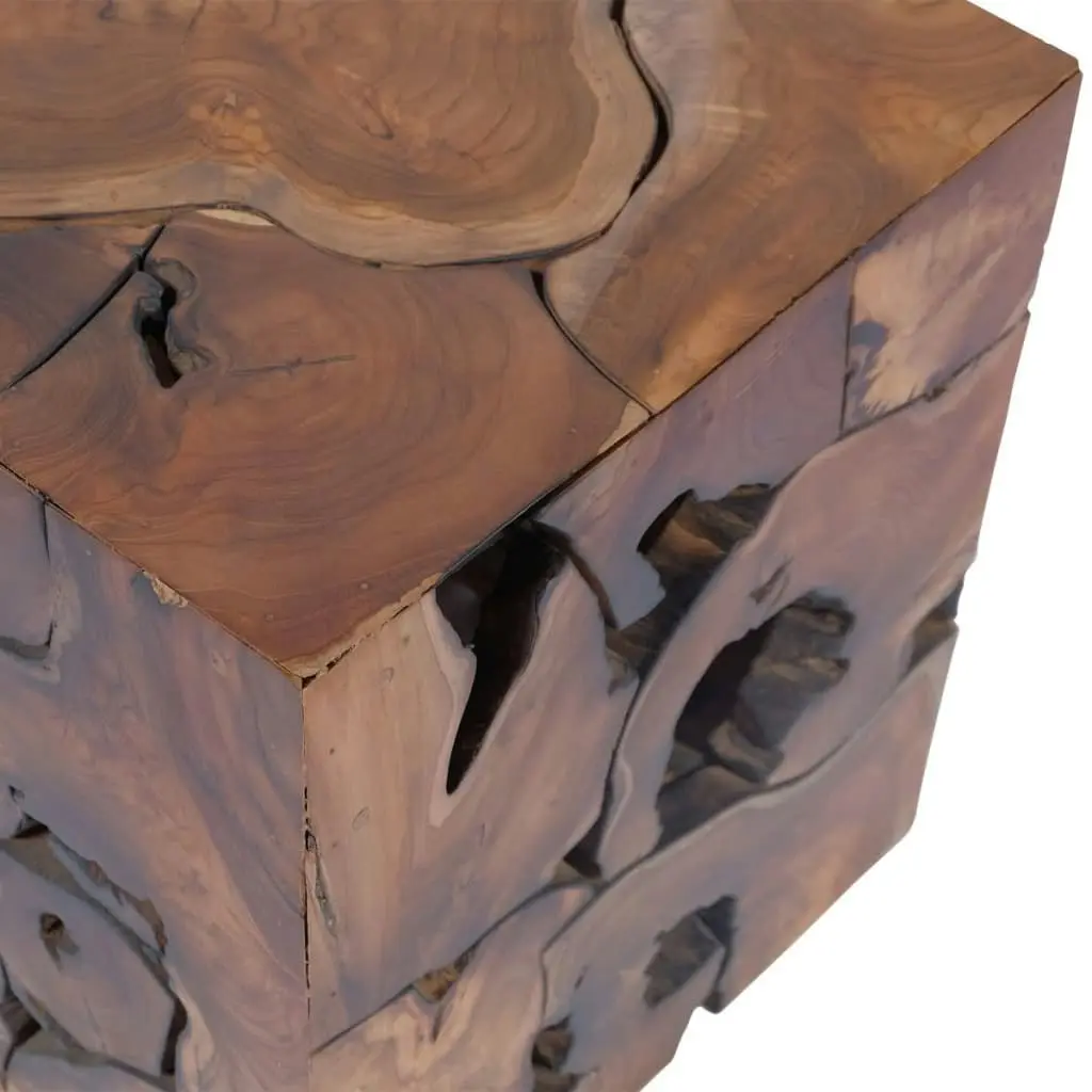 Stool Solid Teak Wood 243472