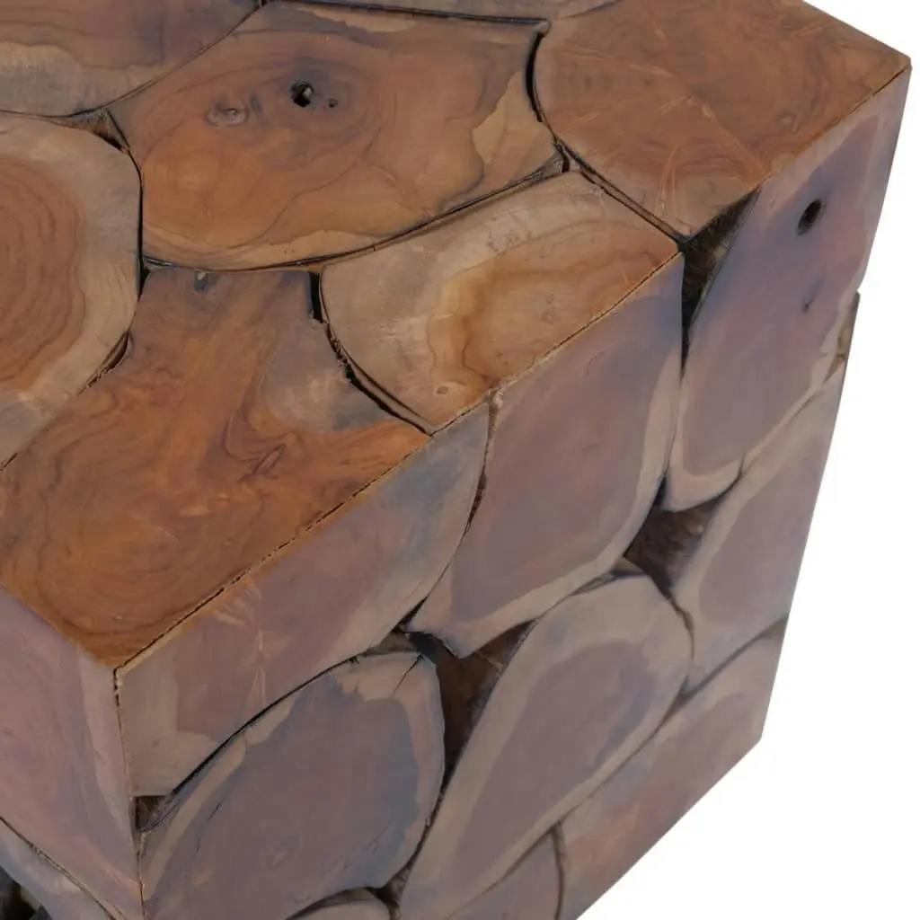 Stool Solid Teak Wood 243472