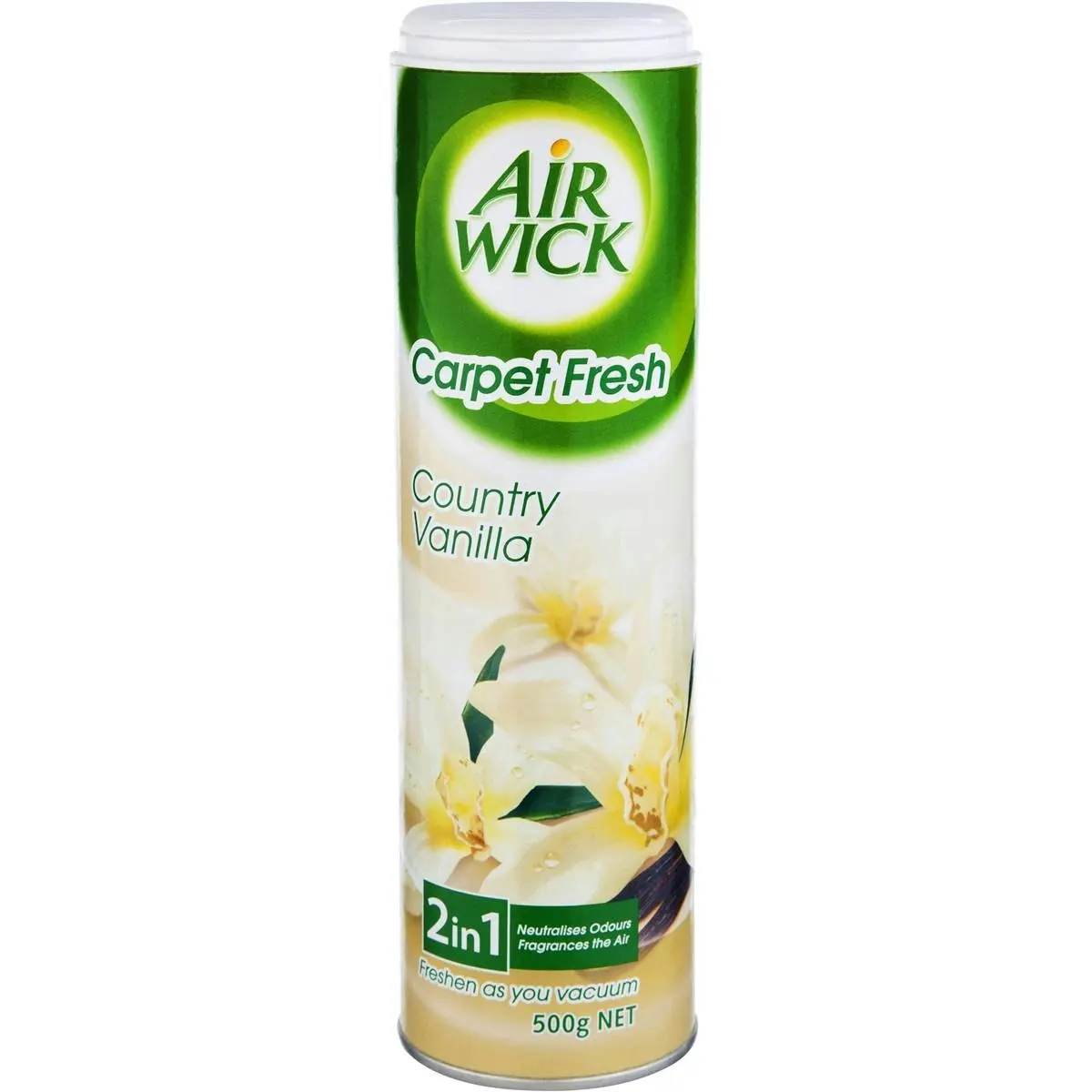 3 Pack Air Wick Country Vanilla Carpet Deodoriser & Freshener 500g