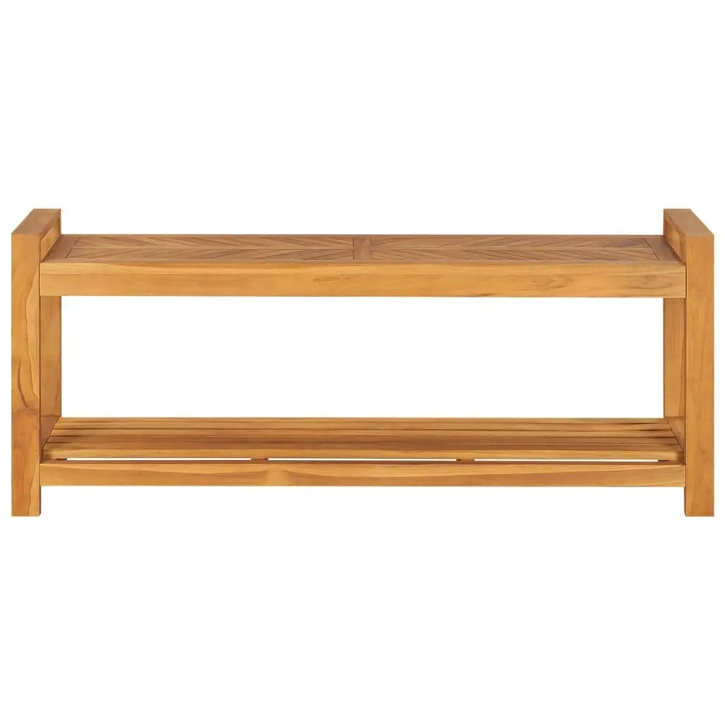 Bench 120 cm Solid Teak Wood 325276