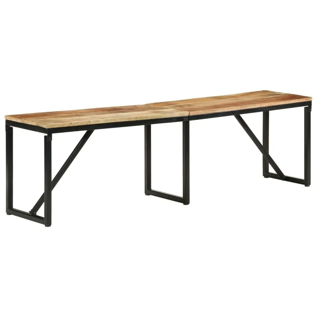 Bench 160x35x46 cm Solid Wood Mango 351683