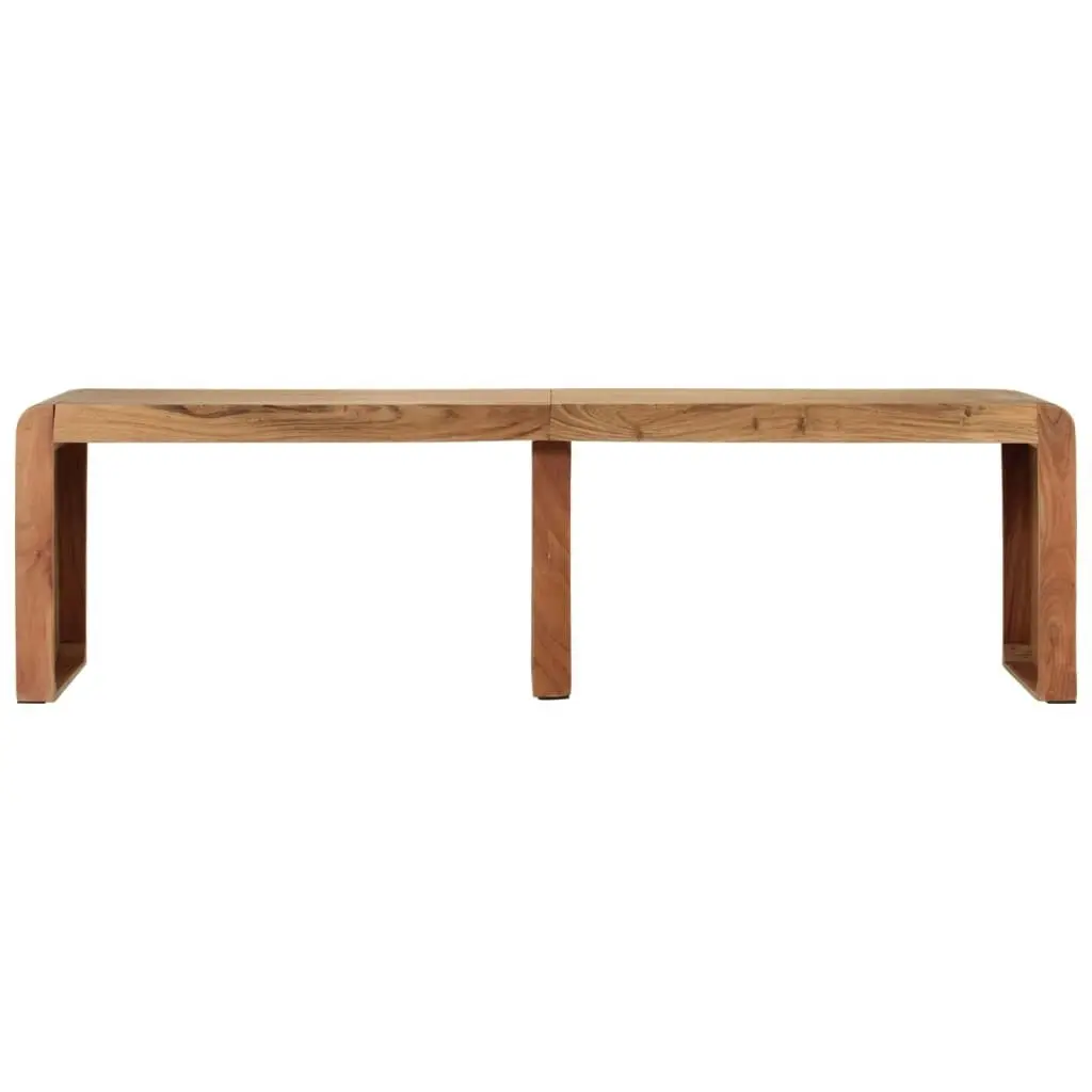 Bench 160x38x45 cm Solid Wood Acacia 351646