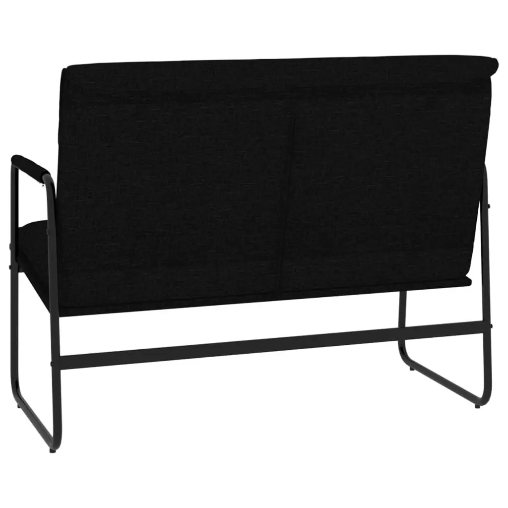 Bench Black 100x64x80 cm Fabric 351353