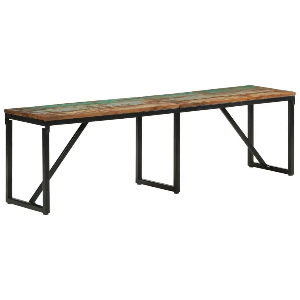 Bench 160x35x46 cm Solid Wood Reclaimed 351682