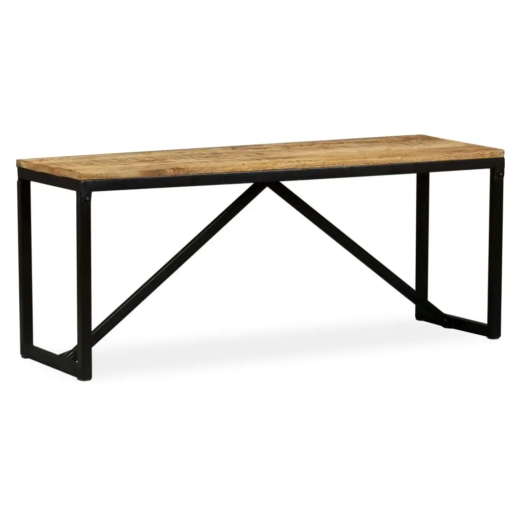 Bench Solid Mango Wood 110x35x45 cm 244902