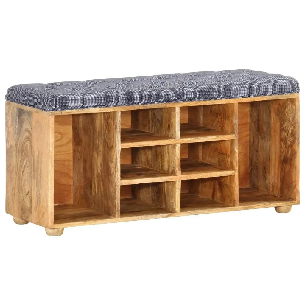 Hall Bench 100x35x47 cm Solid Mango Wood 285891